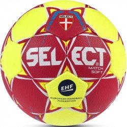 Kézilabda Select Match Soft EHF 2017 piros-sárga Sportszer Select