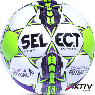 Futball labda Select Talento No.11 fehér-zöld