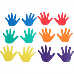 Kéz alakú padlójelölő szett 12 db Aktivsport