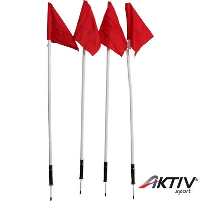 Szögletzászló Aktivsport flexibilis leszúrható 4 db