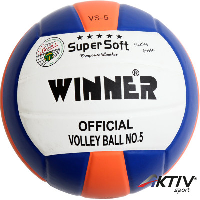 Röplabda, VS-5 ragasztott PU kék-fehér-narancssárga