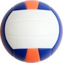 Röplabda, VS-5 ragasztott PU kék-fehér-narancssárga