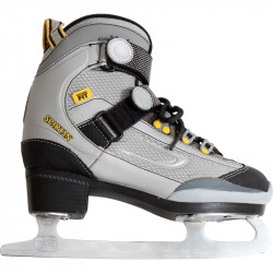 Jégkorcsolya Soft Lady szürke Női jégkorcsolya Spartan