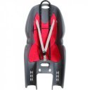 Kerékpáros gyerekülés Polisport sötétszürke-piros