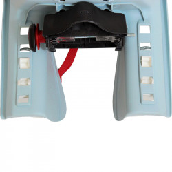 Kerékpáros gyerekülés Polisport kék