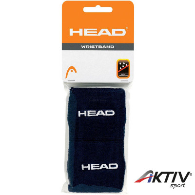 Head Wristband 2,5 csuklószorító fekete