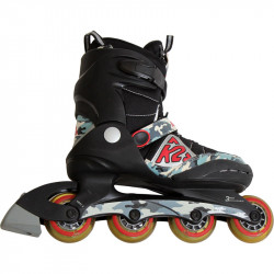 Görkorcsolya K2 Raider terepmintás fekete-piros Sportszer K2
