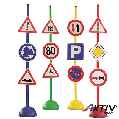 Kresz tábla szett B