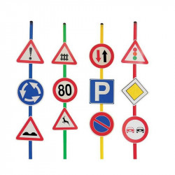 Kresz tábla szett B