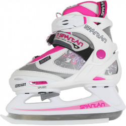 Soft Judith jégkorcsolya fehér-rózsaszín Sportszer Spartan
