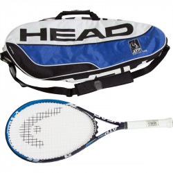 Head ATP No.1 teniszütő kék-fehér ATP World Tour tenisztáskával Sportszer Head