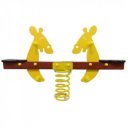 Kétüléses rugós mérleghinta figurás felépítménnyel