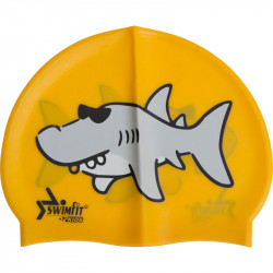 Úszósapka Swimfit cápás narancssárga BLACK WEEK Swimfit