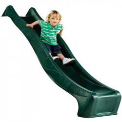 Hullámcsúszda 2,9 m sötétzöld Játszótéri eszközök