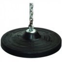 Fémbetétes tányérhinta kerek 2,5 méteres rozsdamentes lánccal