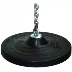 Fémbetétes tányérhinta kerek 2,5 méteres rozsdamentes lánccal