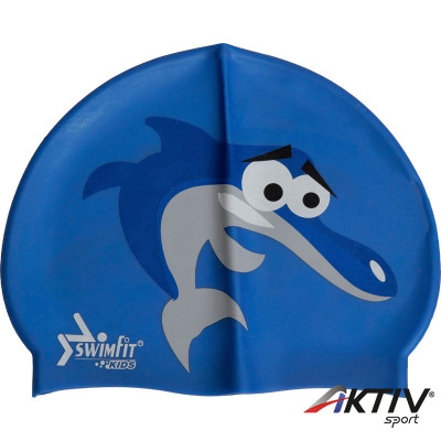Úszósapka Swimfit delfines kék