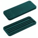 Alubetétes laphinta 2 m-es lánccal zöld