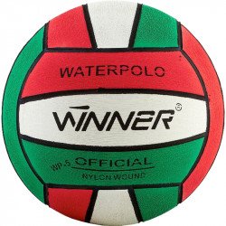 Vízilabda Winner piros-fehér-zöld méret: 4 Sportszer Winner