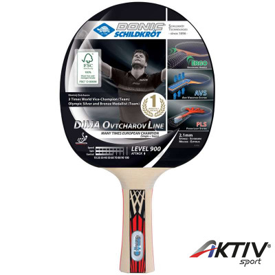 Ping-pong ütő Donic Ovtcharov 900 FSC Series