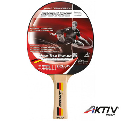 Ping-pong ütő Donic Team Germany 600 Series 2018