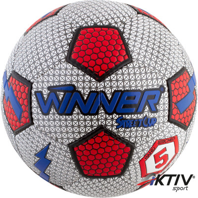 Winner Street Cup futball labda méret:5 fehér - piros