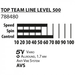 Ping-pong ütő szett Donic Top Team 500 Series