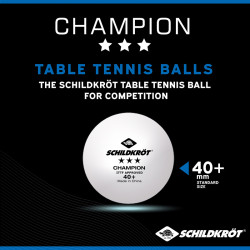 Ping-pong labda Donic Champion 3 csillagos 120 db Series 2018