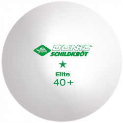 Ping-pong labda Donic Elite 1 csillagos 6 db fehér Series 2018