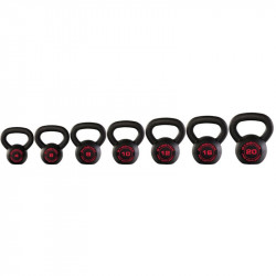 Kettlebell Gymstick Pro fekete 24 kg