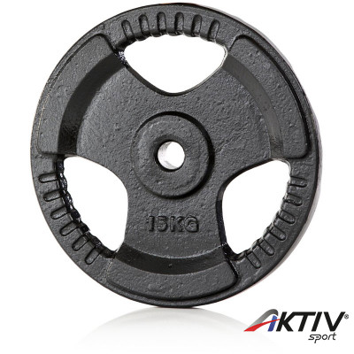 Vas súlytárcsa Gymstick 15 kg