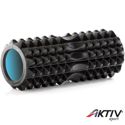 Masszázs roller Gymstick Active 33 cm fekete