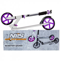 Roller Nils QD-200 felnőtt fehér-lila