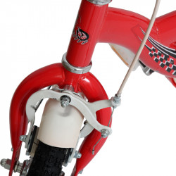 Leértékelt gyermek kerékpár fiú piros