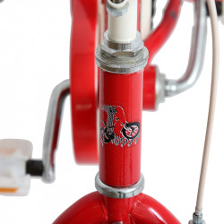 Leértékelt gyermek kerékpár fiú piros