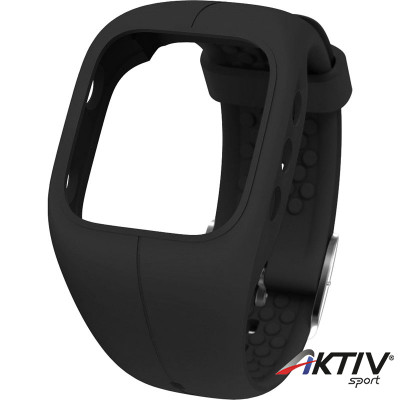 Polar A300 sportóra cserélhető csuklópánt fekete