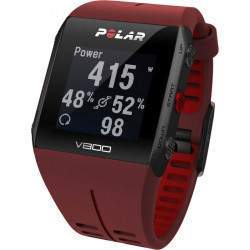 Polar V800 HR GPS sportóra piros