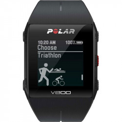 Polar V800 HR GPS sportóra fekete
