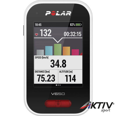 Kerékpáros computer V650 HR sportóra