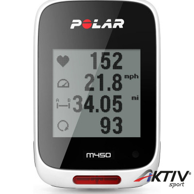 Kerékpáros computer Polar M450 HR