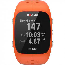 Sportóra Polar M430 narancssárga GPS-el Fitness Polar