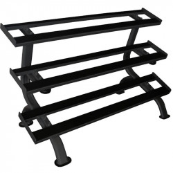 Professzionális egykezes súlyzótartó Tunturi 3 soros Fitness Tunturi