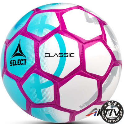 Focilabda Select Classic fehér-kék