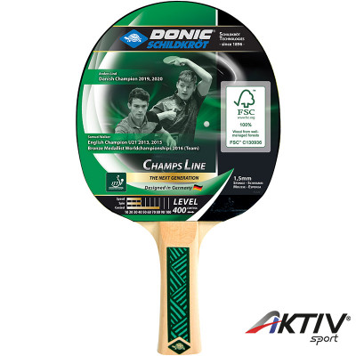 Ping-pong ütő Donic Champs Line 400 Series 2018