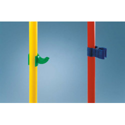 Rúd laposkarika csiptetéséhez bilincs