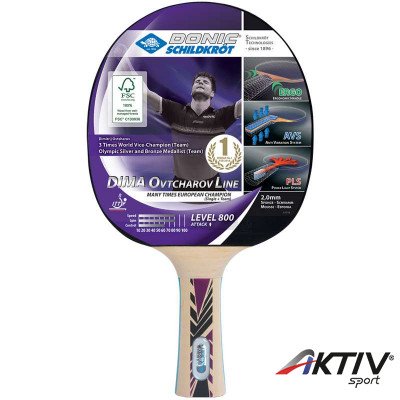 Ping-pong ütő Donic Ovtcharov 800 FSC Series