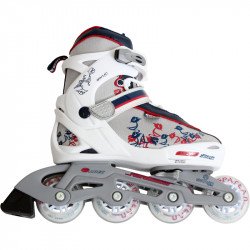 Görkorcsolya Girl fehér-kék Sportszer Spartan