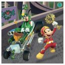 Puzzle Mikiegér autóverseny 3 x 55 darab