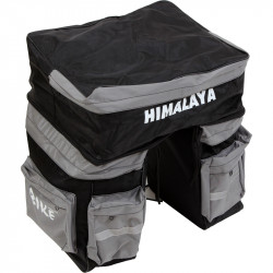 50 literes kerékpáros túratáska II. fekete/szürke Kerékpár