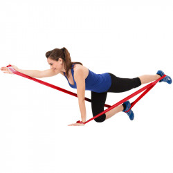 Consecutive Loop Thera-band CLX 22 m piros közepes